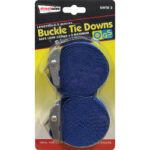 Buckle Strap Tie Downs - 2 x 2.5m