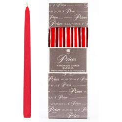 Venetian 10" Candle - Pack 10 Red