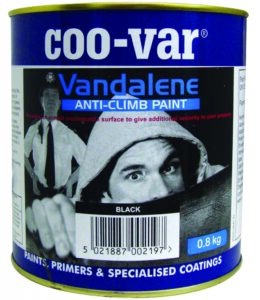 Vandalene Anti-Climb Paint - Black - 4.0kg