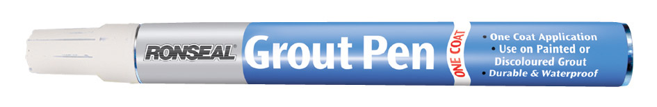 One Coat Grout Pen Brilliant White - 15ml